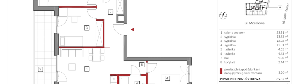 Mieszkanie w inwestycji: Przystań Żerań