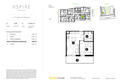 Mieszkanie w inwestycji: Aspire