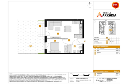 Mieszkanie w inwestycji: Osiedle Arkadia etap 2