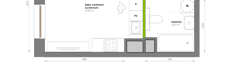 Mieszkanie w inwestycji: Żywiecka Vita