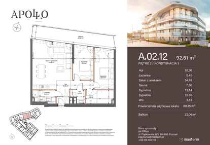 Mieszkanie w inwestycji: Apollo Residence