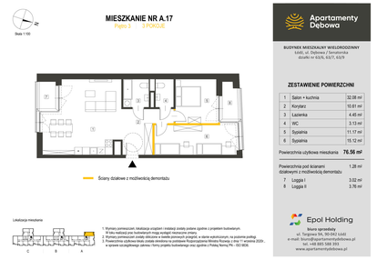 Mieszkanie w inwestycji: Apartamenty Dębowa