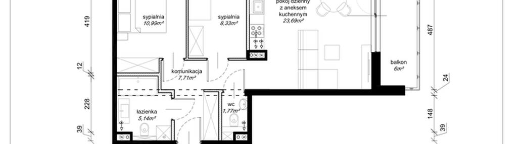 Mieszkanie w inwestycji: Art.Teo etap 3