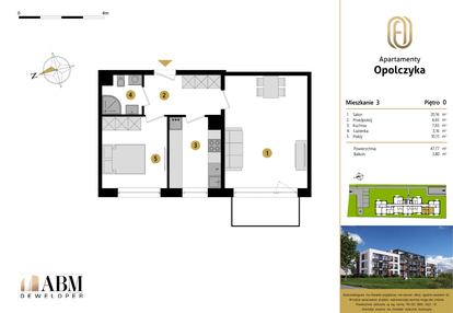 Mieszkanie w inwestycji: Apartamenty Opolczyka