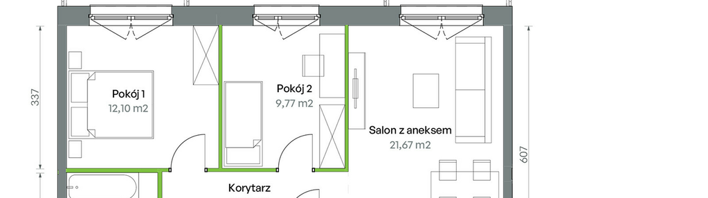 Mieszkanie w inwestycji: Oliwska Vita