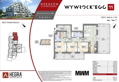 Mieszkanie w inwestycji: Apartamenty Wywrockiego 11