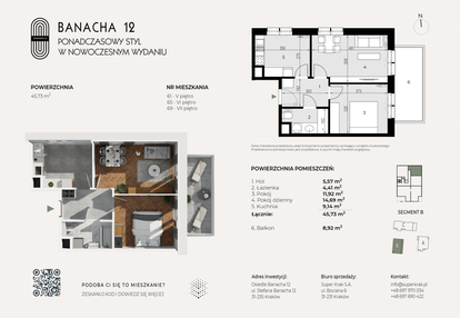 Mieszkanie w inwestycji: Banacha 12