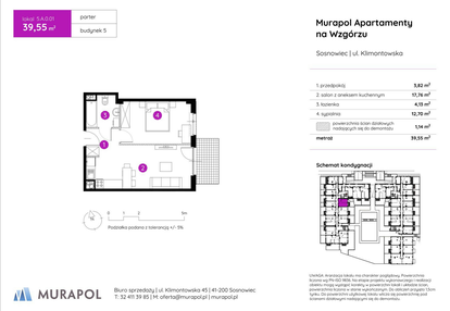 Mieszkanie w inwestycji: Murapol Apartamenty na Wzgórzu - bud. 4 i 5