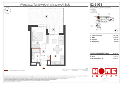Mieszkanie w inwestycji: Warszawski Świt etap XI