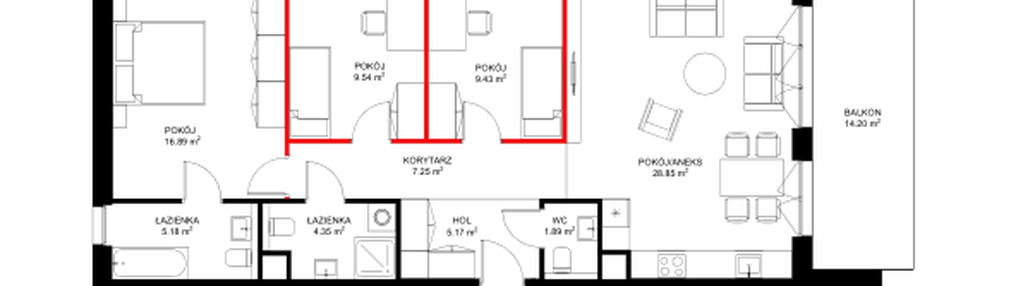 Mieszkanie w inwestycji: INSPIRE ETAP IV – bud. E