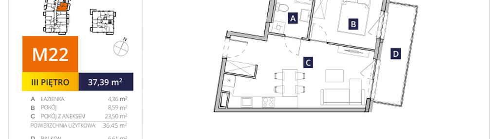 Mieszkanie w inwestycji: Osiedle forDOM – etap C