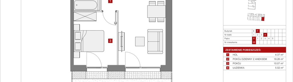 Mieszkanie w inwestycji: Osiedle Górka Narodowa etap 5