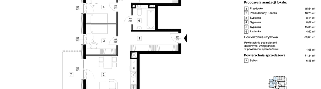 Mieszkanie w inwestycji: Lubelska Osada budynek B6