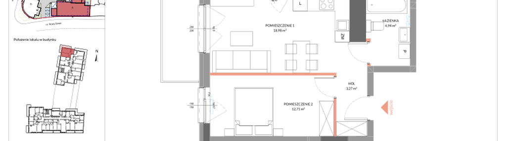 Mieszkanie w inwestycji: Apartamenty Nowy Świat - inwestycyjne