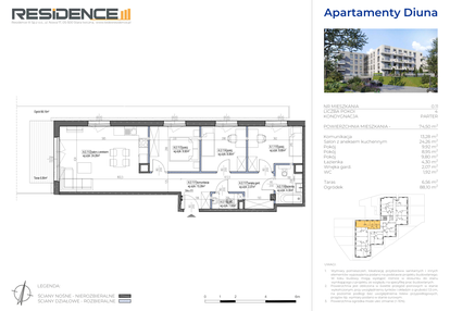 Mieszkanie w inwestycji: Apartamenty Diuna
