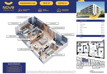 Mieszkanie w inwestycji: Nove Dobczyce