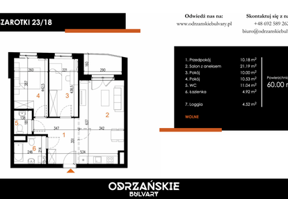 Mieszkanie w inwestycji: Odrzańskie Bulvary