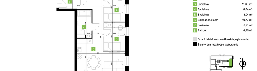 Mieszkanie w inwestycji: Nowa Częstochowa Mościckiego