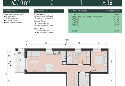 Mieszkanie w inwestycji: Osiedle City Park