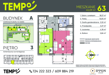 Mieszkanie w inwestycji: Osiedle TEMPO