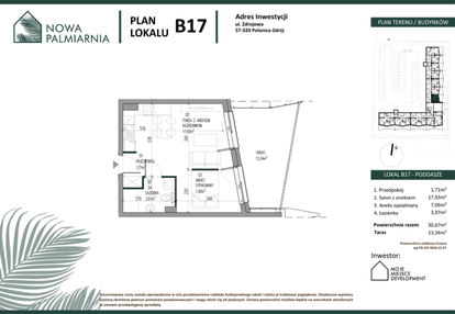 Mieszkanie w inwestycji: Nowa Palmiarnia