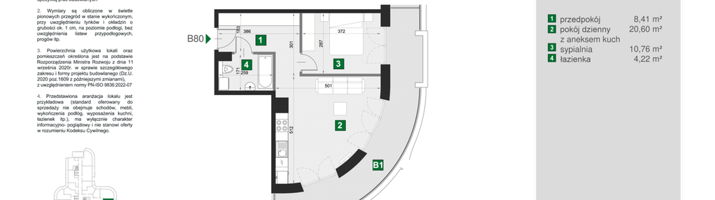 Mieszkanie w inwestycji: Wiślane Tarasy 2.0 budynek C