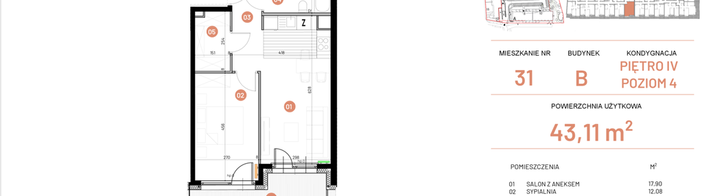 Mieszkanie w inwestycji: Osiedle Nowe Horyzonty etap III