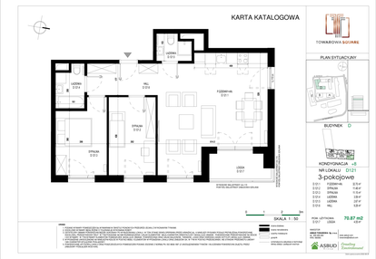 Mieszkanie w inwestycji: Towarowa Square