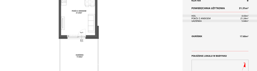 Mieszkanie w inwestycji: Metro Art 13