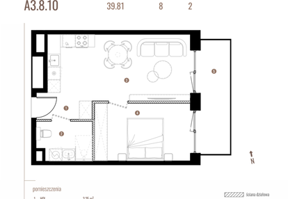 Mieszkanie w inwestycji: Belg Apartamenty etap II