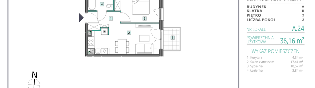Mieszkanie w inwestycji: Osiedle Salvia