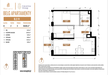 Mieszkanie w inwestycji: Belg Apartamenty