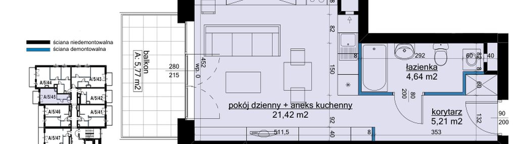 Mieszkanie w inwestycji: Osiedle Hawelańska etap III - bud. A