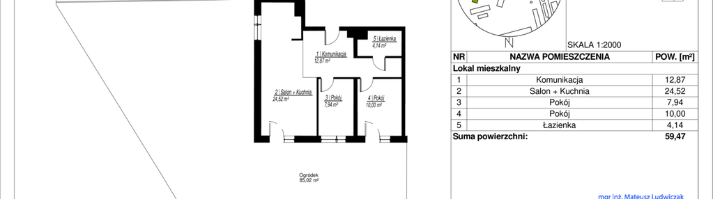 Mieszkanie w inwestycji: Jasielska 8C etap II