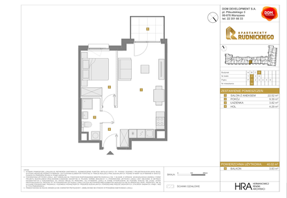 Mieszkanie w inwestycji: Apartamenty Rudnickiego