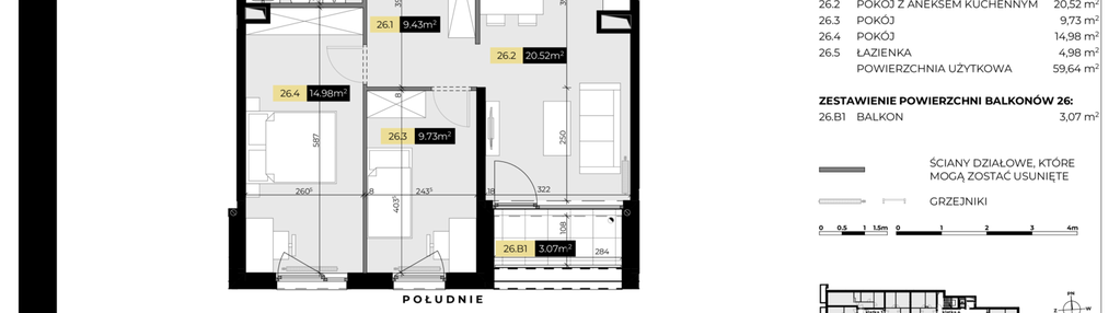 Mieszkanie w inwestycji: Tarasy Śląskie