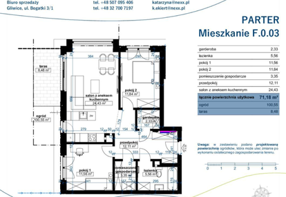 Mieszkanie w inwestycji: Wzgórze Poetów 2
