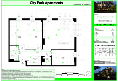 Mieszkanie w inwestycji: City Park Apartments