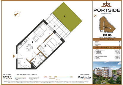 Mieszkanie w inwestycji: Portside Bałtycka
