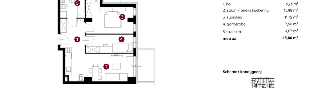 Mieszkanie w inwestycji: Murapol MainPoint