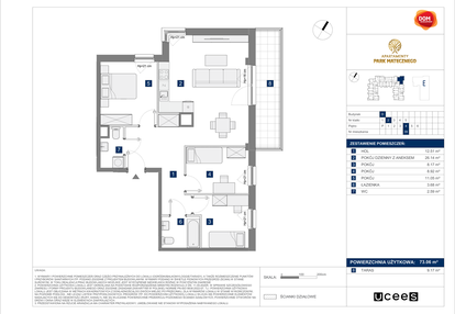 Mieszkanie w inwestycji: Apartamenty Park Matecznego Etap 1