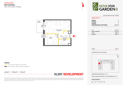Mieszkanie w inwestycji: Nova Viva Garden 8