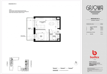 Mieszkanie w inwestycji: Gajowa