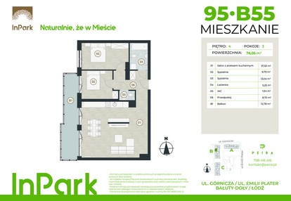 Mieszkanie w inwestycji: InPark