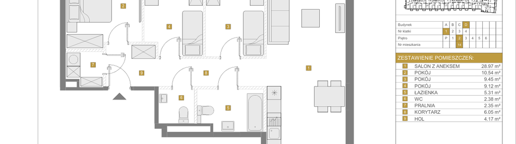 Mieszkanie w inwestycji: Apartamenty Rudnickiego