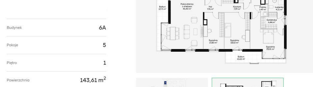 Mieszkanie w inwestycji: Jaśminowy Mokotów etap VI
