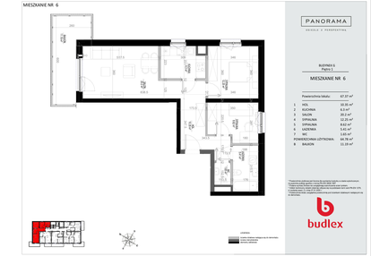 Mieszkanie w inwestycji: Osiedle Panorama - III etap