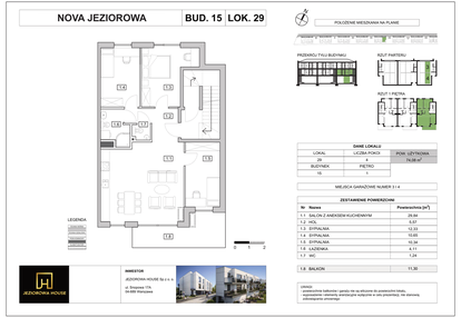 Mieszkanie w inwestycji: Nova Jeziorowa