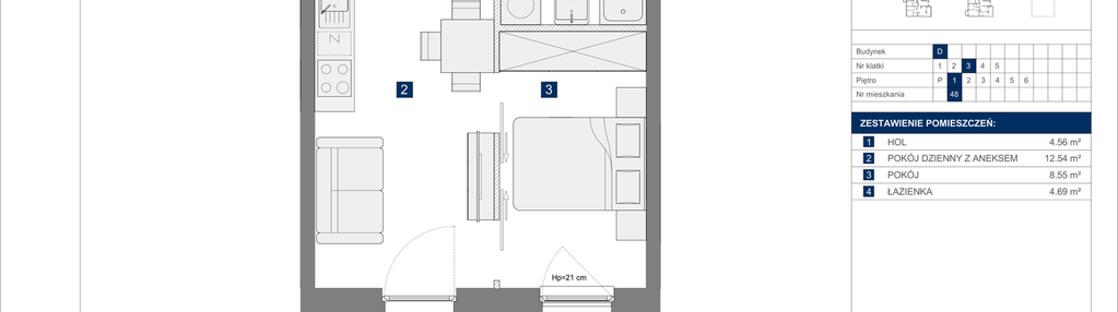 Mieszkanie w inwestycji: Apartamenty Park Matecznego Etap 1