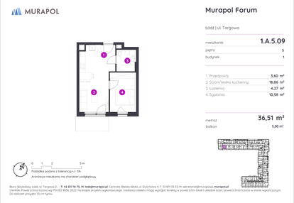 Mieszkanie w inwestycji: Murapol Forum